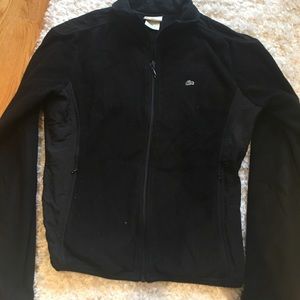 LaCoste lightweight fleece zip jacket sz 38